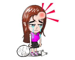 badminton team V2 Anime-Eng sticker #12717211