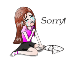 badminton team V2 Anime-Eng sticker #12717215