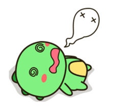 Kawaii Dino animated sticker #12717295