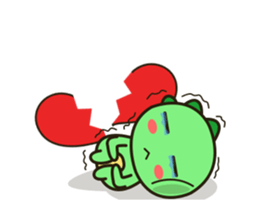 Kawaii Dino animated sticker #12717303