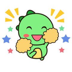 Kawaii Dino animated