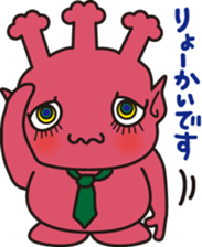 Saturn people dot-cyan sticker #12717712