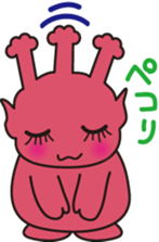 Saturn people dot-cyan sticker #12717718