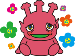 Saturn people dot-cyan sticker #12717719