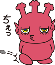 Saturn people dot-cyan sticker #12717720