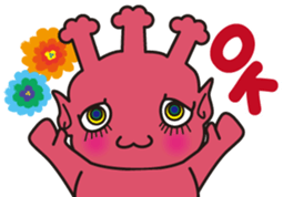 Saturn people dot-cyan sticker #12717722