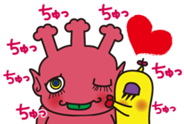 Saturn people dot-cyan sticker #12717724