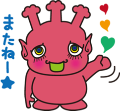 Saturn people dot-cyan sticker #12717725