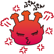 Saturn people dot-cyan sticker #12717728