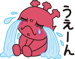 Saturn people dot-cyan sticker #12717733