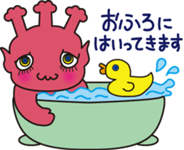 Saturn people dot-cyan sticker #12717736