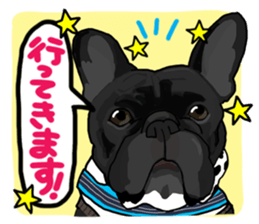 French bulldog family12 sticker #12718078