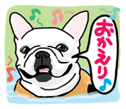 French bulldog family12 sticker #12718081