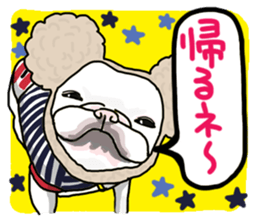 French bulldog family12 sticker #12718085
