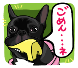 French bulldog family12 sticker #12718088