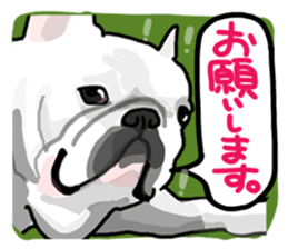 French bulldog family12 sticker #12718091