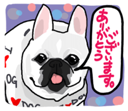 French bulldog family12 sticker #12718093