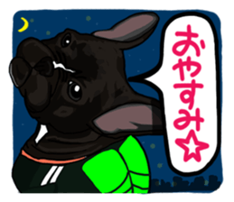 French bulldog family12 sticker #12718104