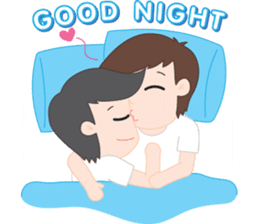 PJ | Cute Gay Couple 01 sticker #12718363