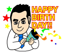 Business Man!! Mr.YOSHIOKA's everyday sticker #12719156