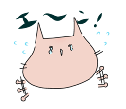 Momoneko 24/7 sticker #12719332