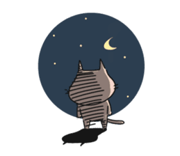 Momoneko 24/7 sticker #12719337