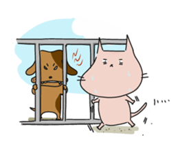 Momoneko 24/7 sticker #12719339