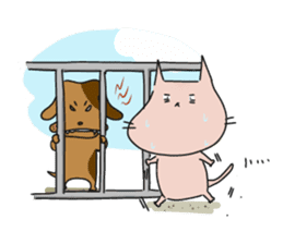 Momoneko 24/7 sticker #12719339