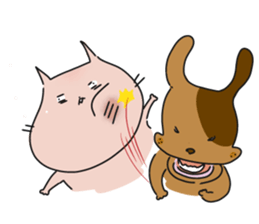 Momoneko 24/7 sticker #12719343