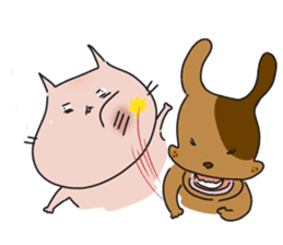 Momoneko 24/7 sticker #12719343