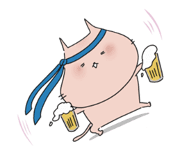 Momoneko 24/7 sticker #12719344