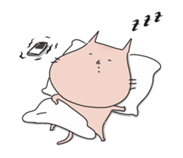 Momoneko 24/7 sticker #12719349