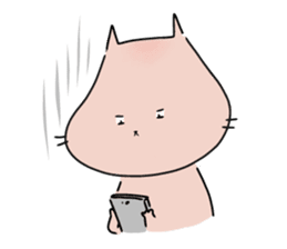 Momoneko 24/7 sticker #12719355