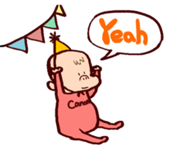 Baby Sticker"Hello Canon!!" sticker #12719369
