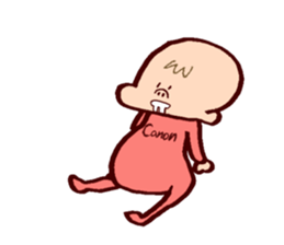Baby Sticker"Hello Canon!!" sticker #12719374