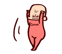 Baby Sticker"Hello Canon!!" sticker #12719382