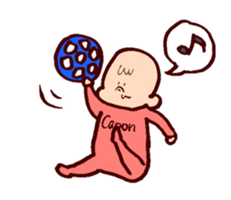Baby Sticker"Hello Canon!!" sticker #12719387