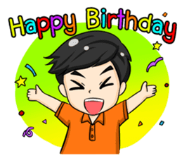 Peng : Blessing Happy Birthday to You. sticker #12719439