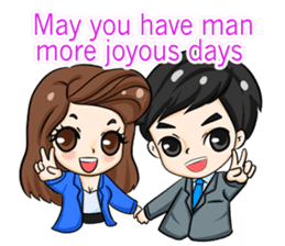 Peng : Blessing Happy Birthday to You. sticker #12719445