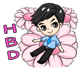 Peng : Blessing Happy Birthday to You. sticker #12719450