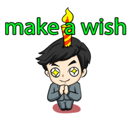 Peng : Blessing Happy Birthday to You. sticker #12719458