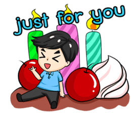 Peng : Blessing Happy Birthday to You. sticker #12719459