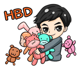 Peng : Blessing Happy Birthday to You. sticker #12719472