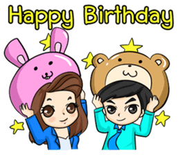 Peng : Blessing Happy Birthday to You. sticker #12719473