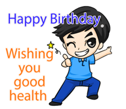 Peng : Blessing Happy Birthday to You. sticker #12719476