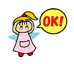 Hinami of the angel sticker #12720324