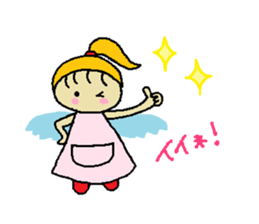 Hinami of the angel sticker #12720325