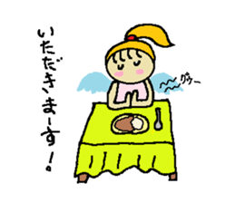 Hinami of the angel sticker #12720335