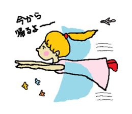 Hinami of the angel sticker #12720343