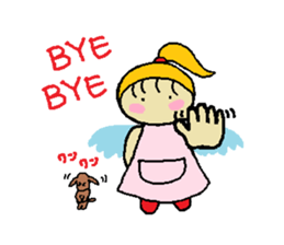 Hinami of the angel sticker #12720347